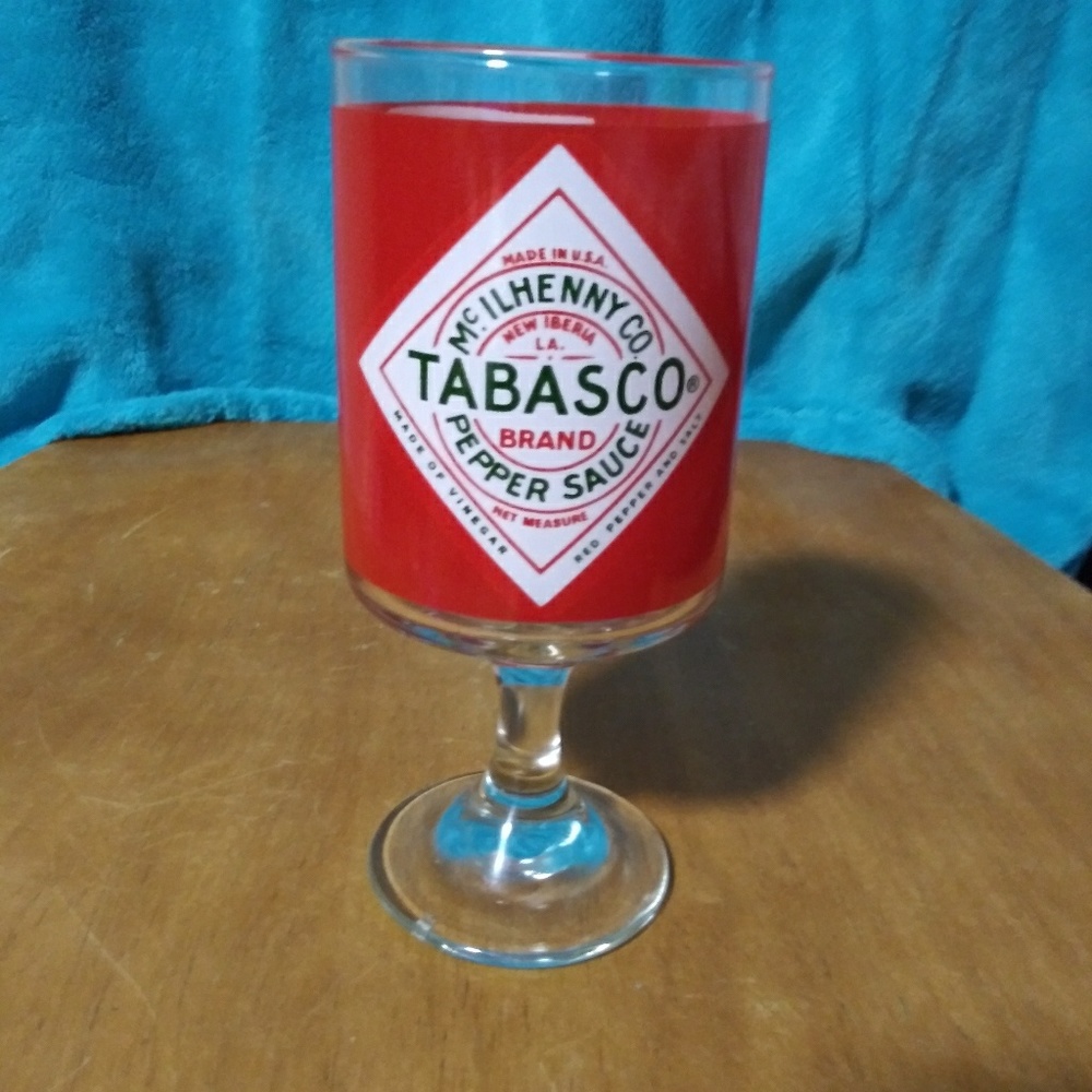 Tabasco Red Eye Glass
